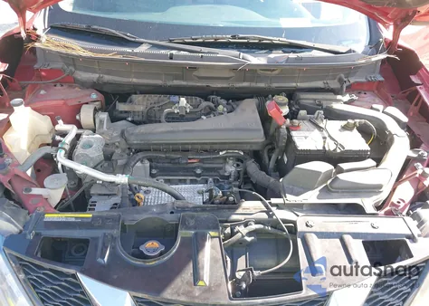 2016 Nissan Rogue Sv из США, поврежденный, VIN KNMAT2MV4GP678782